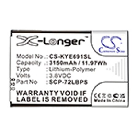 Cordless Phone Battery, Replacement For Kyocera, E6920 Battery